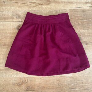 XS purple/plum skirt